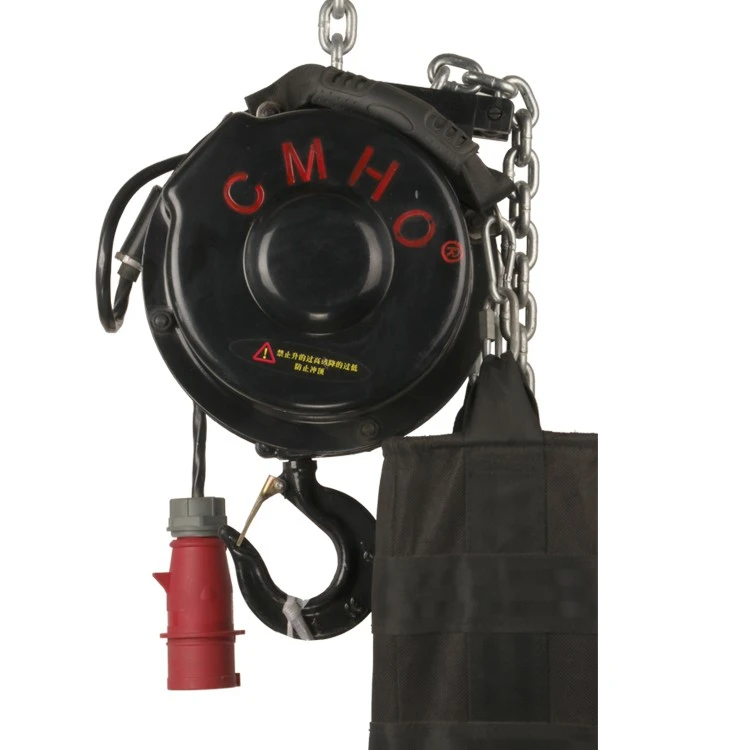 1.5 Ton Black Stage Electric Hoist factory 1.5 Ton Black Stage Electric Hoist factory